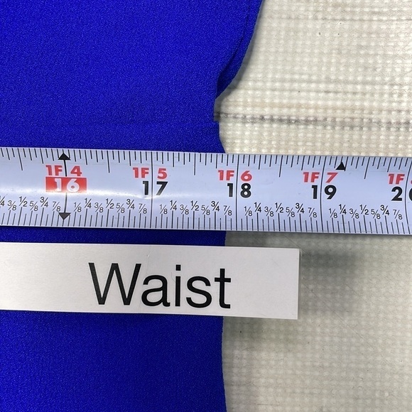 Miss Cristina Dress Cobalt Blue Sleeveless Midi Size 3XL - Picture 10 of 13